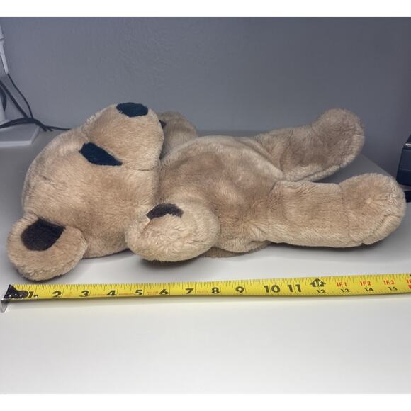 Vintage 1979 Gund Stitch Teddy Bear 16” Brown Tan Stuffed Animal - Picture 13 of 13